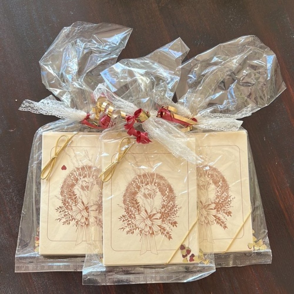 Wreath with Nested Bird Blank Card Set (3 packages)